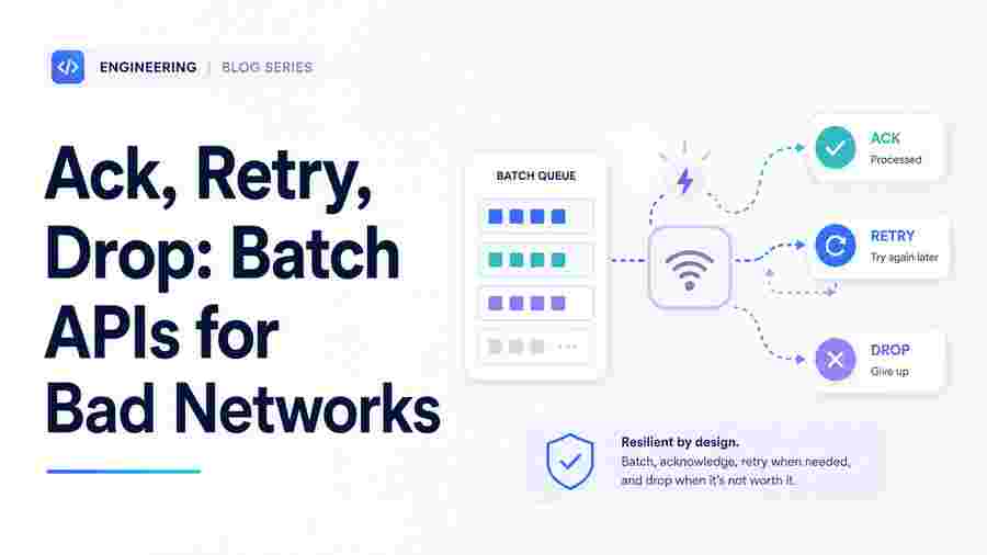 ACK, RETRY, DROP: Designing Batch APIs That Survive Bad Networks